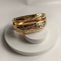 JULIÉURA’s Golden Strata Cuff
